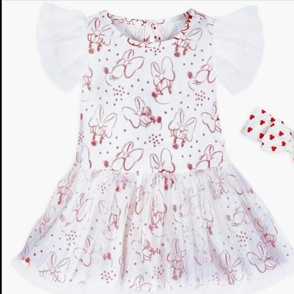 Minnie Mouse Dress Disney Sz 9-12 in mint condition - Picture 1 of 1